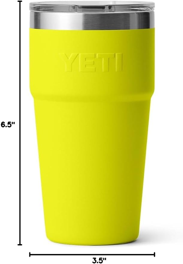 YETI Rambler 20 oz Stackable Tumbler, Stainless Steel, Vacuum Insulated with MagSlider Lid - Image 10