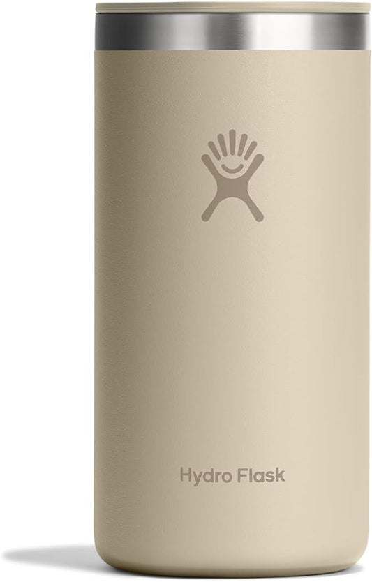 Hydro Flask Travel Coffee Cup – Insulated Stainless Steel, Non-Spill, Leak Proof To-Go Tumbler 16 Oz Oat Tan by Unknown