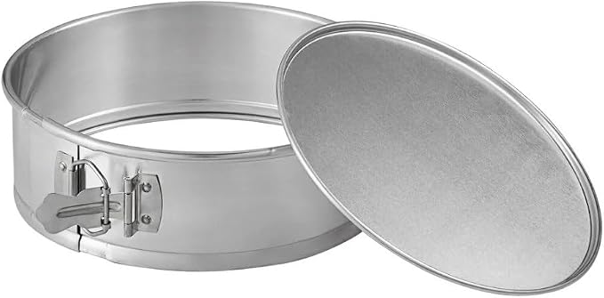 Soro Essentials- 9'' x 3'' Deep Aluminum Round Spring Form Pan- Leak Proof Cheesecake Pan Spring Form Pans with Removable Bottom and Quick Release Latch for Baking Cheesecake Cakes - Image 4