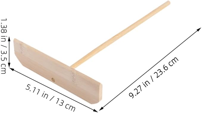 NOLITOY 2pcs Pancake Spreader T-shaped Scraper for Even Spreading and Easy Operation, Lightweight Kitchen Tool for Pancakes and Omelettes, for Daily Family Breakfast Preparation - Image 2