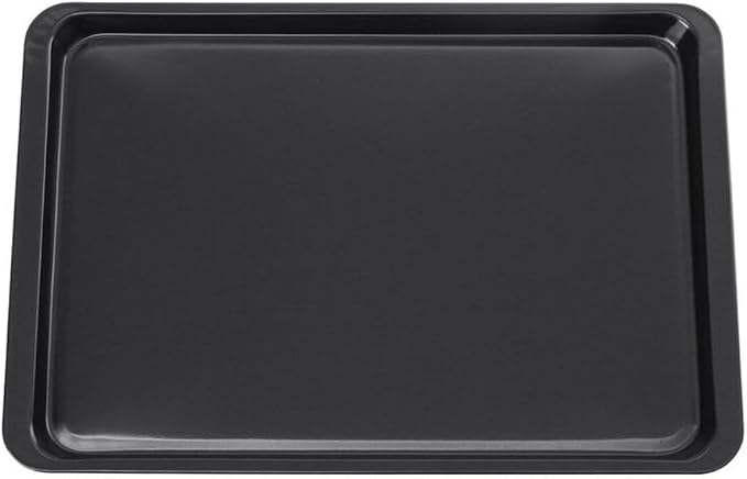 Nonstick Tray 14 Inch Carbon Cookie Sheet Pan for Bread Cake and Pastry, Rectangular Oven Bakeware, Scratch Resistant Easy Clean for Home Bakery(Black) - Image 9