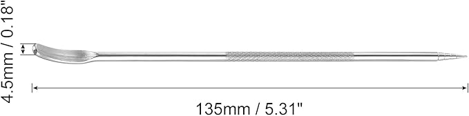 uxcell Stainless Steel Coffee Latte Art Pen, 6Pcs135mm/5.31" Coffee Fancy Tool for Latte Espresso Decorating