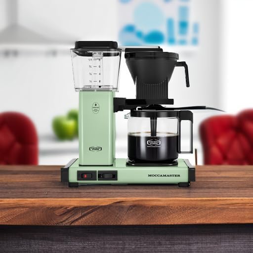 Moccamaster 53925 KBGV Select 10-Cup Coffee Maker, Pistachio Green, 40 ounce, 10-Cup, 1.25L - Image 5