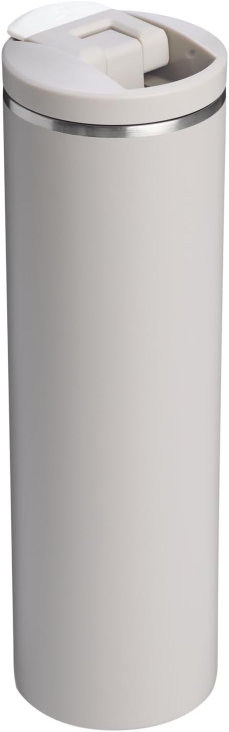 STANLEY Transit FlipTop Mug | Leakproof Coffee Travel Cup | Vacuum Insulated Stainless Steel | Stays Hot or Cold for Hours | BPA-Free | 20 oz | Ash - Image 3