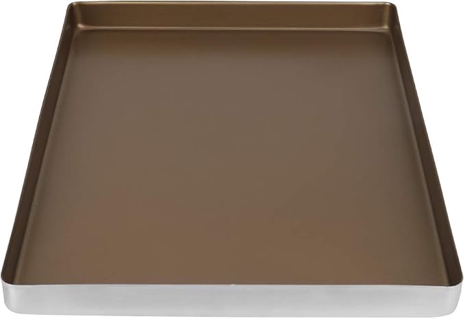 FLEXMAN Baking Sheet, 40X30x3cm Non Stick Aluminum Alloy Cookie Sheets, Bakeware Cake Cookie Sheet, Baking Pan for Baking Roasting Serving - Image 6