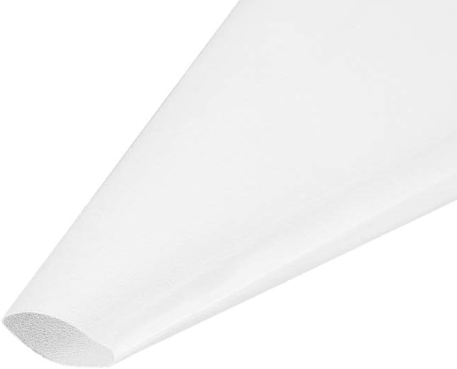 Restaurantware Pastry Tek 12 x 6.2 Inch Piping Bags 2 Reusable Icing Bags - Durable White Silicone Pastry Bags Anti Burst Decorate Cakes Cupcakes Macarons Or Cookies