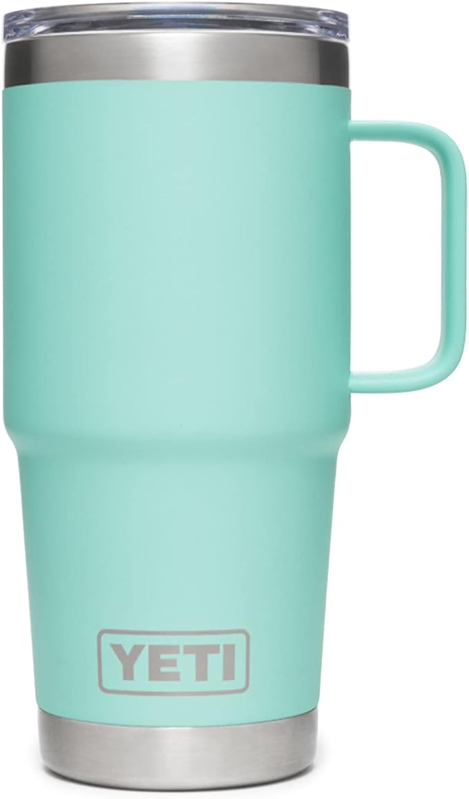 YETI Rambler 20 oz Travel Mug, Stainless Steel, Vacuum Insulated with Stronghold Lid - Image 3