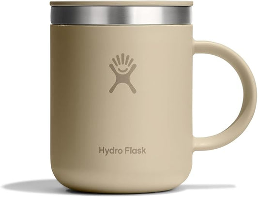 Hydro Flask Coffee Mug – Insulated Stainless Steel, Non Spill, Leak Resistant Travel Mug 12 Oz Oat Tan by Unknown