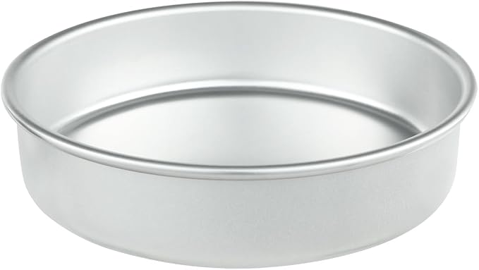 Chef Approved 12" Aluminum Cake Pan | Professional Traditional Round Shape Pastry Baking Sheet Tray with Smooth Exterior for Commercial Restaurant Kitchen Bakery Pantry | Hand Wash Only, 12"W x 3"D - Image 4