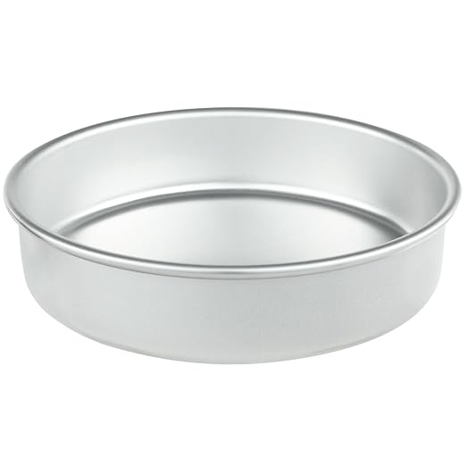 Chef Approved 9" Aluminum Cake Pan | Professional Traditional Round Shape Pastry Baking Sheet Tray with Smooth Exterior for Commercial Restaurant Kitchen Bakery Pantry | Hand Wash Only, 9"W x 2"D - Image 4