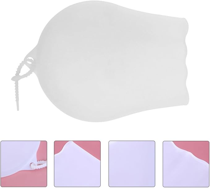 INOOMP Reusable Silicone Kneading Dough Bag for Baking and Food Preparation, Non-stick Pastry Kneading Pouch Foldable Design and Marinating Function, White Kitchen Tool for Easy Dough - Image 6