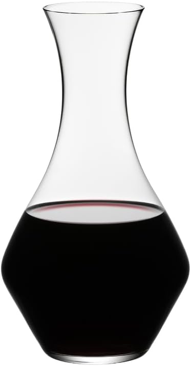 Riedel Cabernet Wine Decanter, Red Wine Decanter Crystal Glass 1440/13 | 37 1/8 oz capacity, 9 inches high, helps separate sediment from older vintages by Unknown