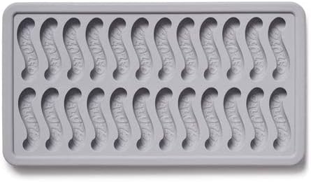 LĒVO Gummy Worm Silicone Candy Molds - Set of 2 Candy Mold Trays with Dividers & Snap On Lids - Make Your Own Two Tone Gummy Worms - For Your LĒVO Infusion - Made from Non-Stick Food Grade Silicone - Image 7
