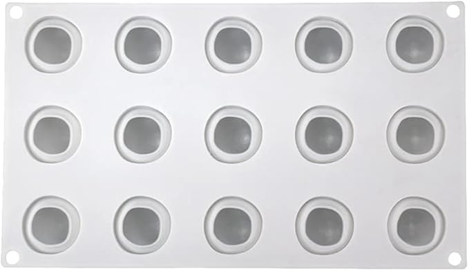 Silicone Mold Baking Pan Non-Stick Baking Pastry Chocolate Cake Dessert DIY Decoration Tools (Pear U_11.8x6.8x0.2 inch)