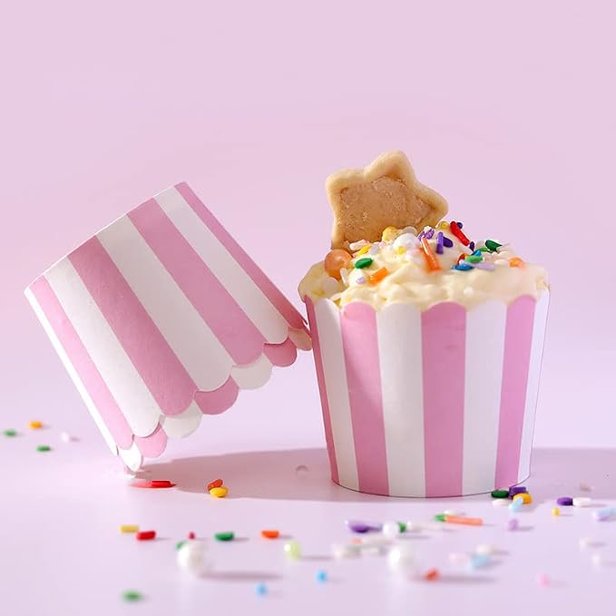 1000pcs Random Colorful Paper Baking Cups Muffin Cupcakes Liners Baking Cases Wrapper - Image 3