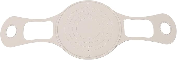 Silicone Bread Sling Non Stick Sourdough Bread Baking Mat Dutch Oven Accessory for Baking Long Handle Lifter (Beige) - Image 6