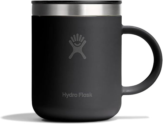 Hydro Flask Coffee Mug – Insulated Stainless Steel, Non Spill, Leak Resistant Travel Mug 12 Oz Tonal Black by Unknown