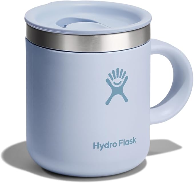 Hydro Flask Coffee Mug – Insulated Stainless Steel, Non Spill, Leak Resistant Travel Mug 6 Oz Surf Blue - Image 2