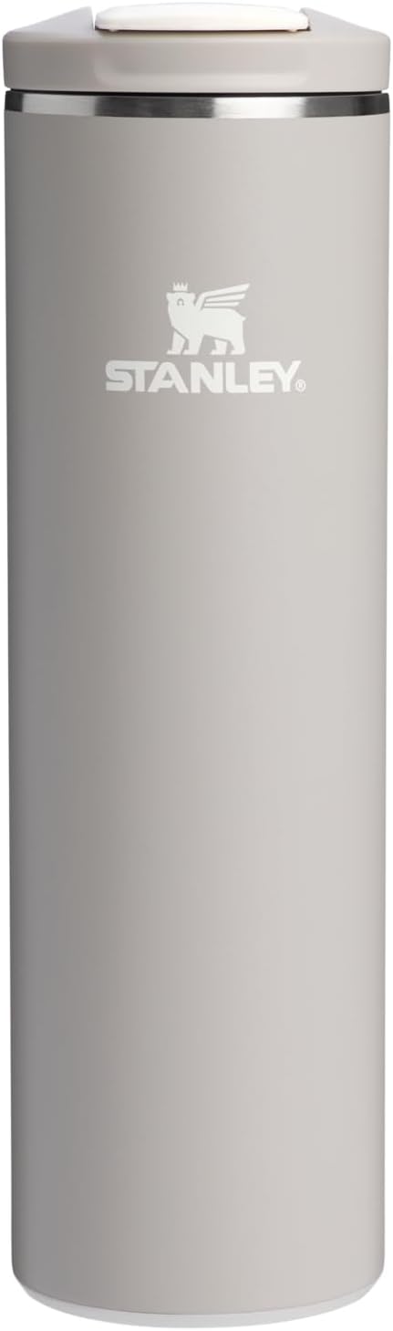 STANLEY Transit FlipTop Mug | Leakproof Coffee Travel Cup | Vacuum Insulated Stainless Steel | Stays Hot or Cold for Hours | BPA-Free | 20 oz | Ash by Unknown
