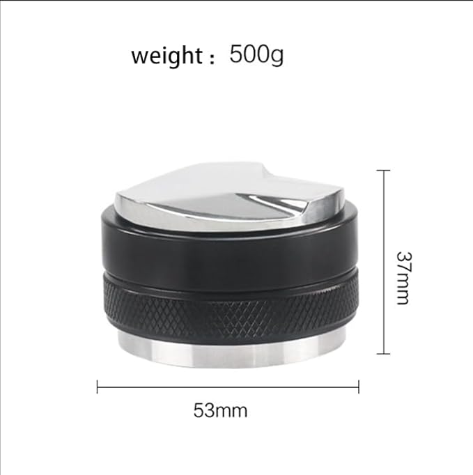 Coffee Dispenser and Tamping Machine, Dual Head Coffee Scaler for, Depth Adjustable, Professional Espresso Manual Tamping Machine (53mm)