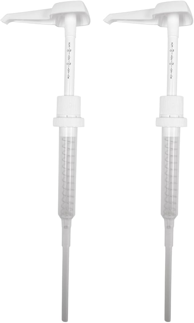 OMWAH 30ml Liquid Dispensing Pump, 38-400 Size, Durable & Easy-to-Use for Precise Dispensing of Liquids, Lotions & Creams (2 Pack)