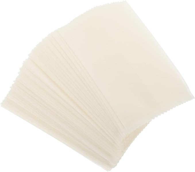 ABOOFAN 300pcs Baking Wrapping Pouches Three-sided Sealed Pastry Storage Bags for Cookies Bread and Snacks Recyclable Paper Bags for Arts and Crafts - Image 5