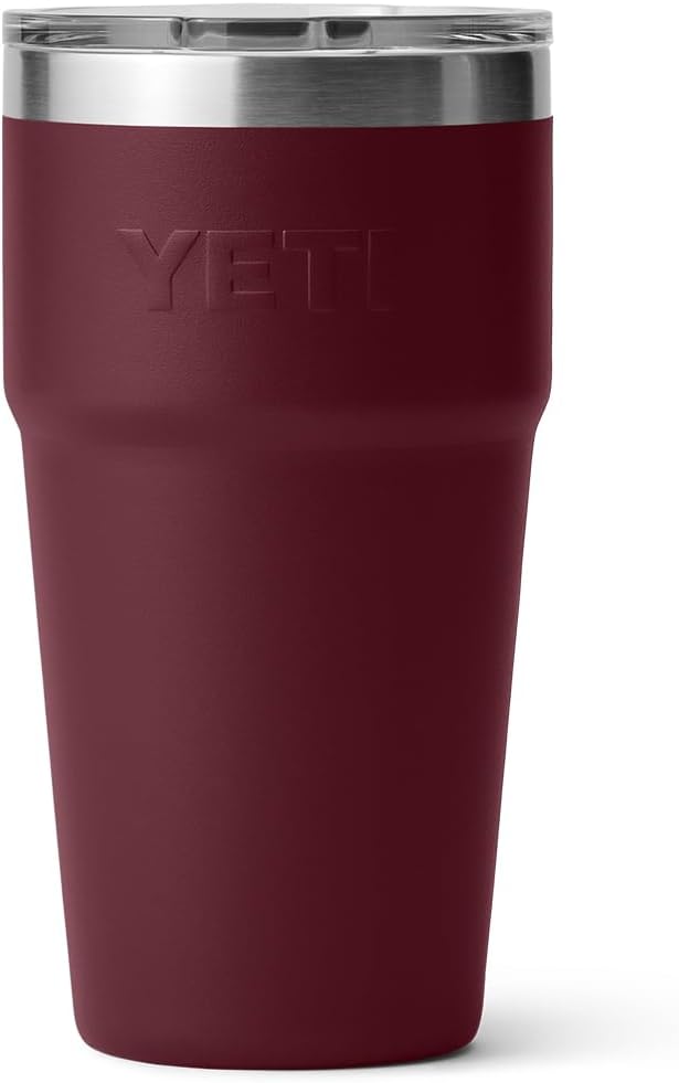 YETI Rambler 20 oz Stackable Tumbler, Stainless Steel, Vacuum Insulated with MagSlider Lid - Image 5