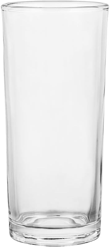 Highball Glasses Set of 12-8oz Tall Water Glasses for Mojito, Whiskey, Cocktails - Clear Drinking Glassware for Kitchen - Tall Drinking Glasses Set for Mixed Drinks (Glass, 12PCS8OZ) - Image 3