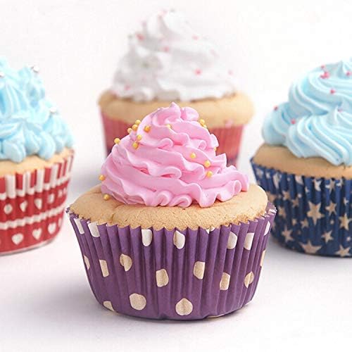 1000pcs Random Colorful Designs Christmas, Wedding Cake Decorating Baking Cups Cupcake Liners - Image 5