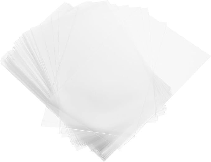PRETYZOOM 400pcs Cellophane Bags for Baked Goods and Party Treats Decorative Packaging for Cookies Candies and Chocolates for Home Bakery and Events - Image 3