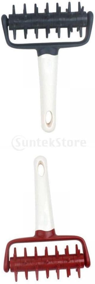 2Pcs Pizza Roller Docker Rolling Pins for Pie Crusts Bread Kitchen by Unknown