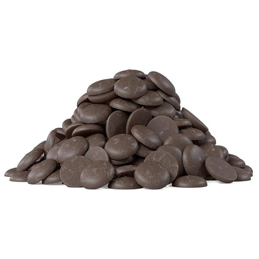 Merckens Dark Melting Chocolate - 2 Pounds of Premium Quality Dark Candy Melts to make a Dubai Chocolate Bar, Cake Pops, Cocoa Bombs, & Homemade Desserts