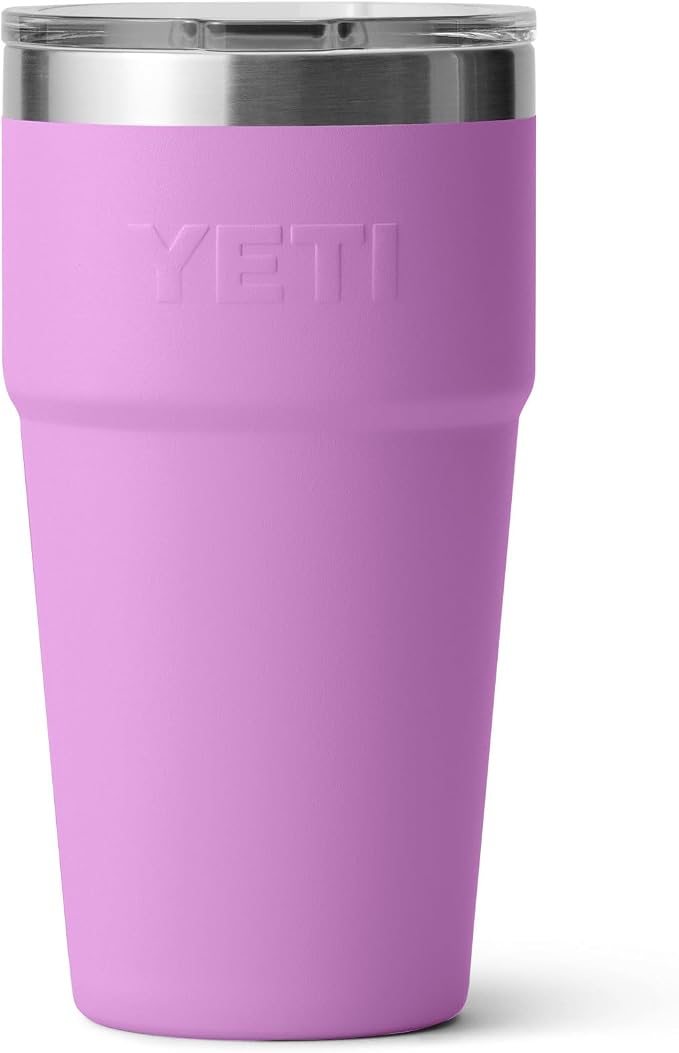 YETI Rambler 20 oz Stackable Tumbler, Stainless Steel, Vacuum Insulated with MagSlider Lid - Image 5