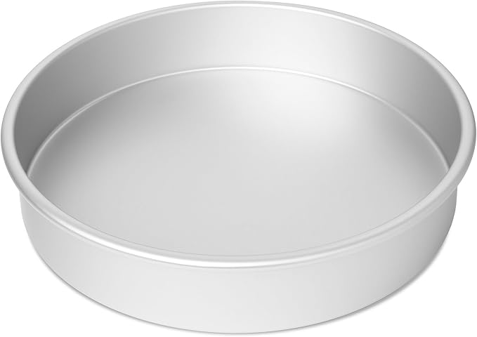 10 x 2 Inch Round Cake Pans, Set of 2 Anodized Aluminum Cake Pans Baking Tins - Image 4