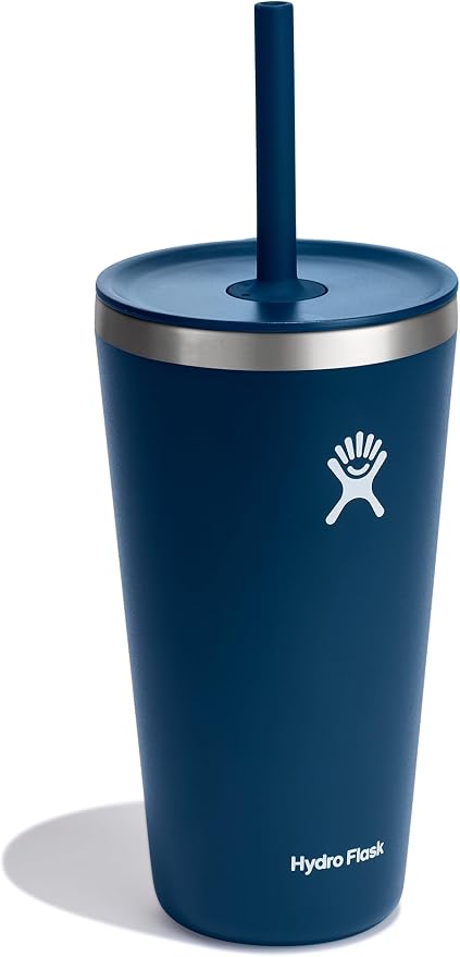 28 OZ All Around Tumbler Straw LID Indigo Blue - Image 2