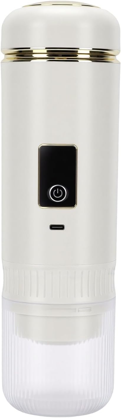 Portable Coffee Maker 200ML Rechargeable Cordless Self Heating Coffee Machine for Capsules Ground - Image 2