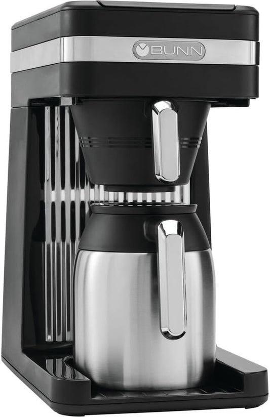 BUNN 55200 CSB3T Speed Brew Platinum Thermal Coffee Maker Stainless Steel, 10-Cup, Black by BUNN