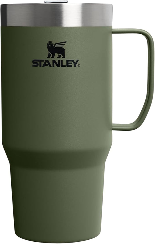 STANLEY The Everyday Suburban Mug | 24 oz | Drink Through Lid | Cup for Coffee, Tea and Drinks | Insulated Stainless Steel Coffee Mug | BPA-Free | Dried Pine by Unknown