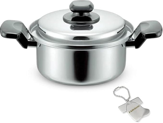 J-kitchens Dining Room with Two-Handle, Water, Healthy Function, 7.1 inches (18 cm), Gas Induction Compatible, Made in Japan, Original Tag Included by Unknown