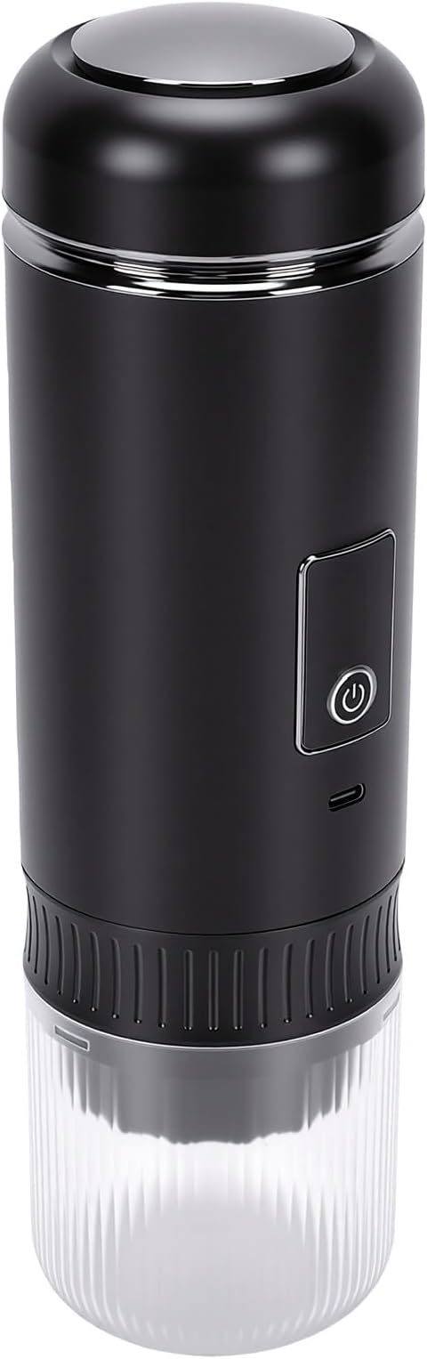Focket Portable Coffee Maker, 200ml Rechargeable Cordless with 7800mAh Battery Electric Machine Compact Design for Travel RV Hiking Office Car Camping Home - Image 3