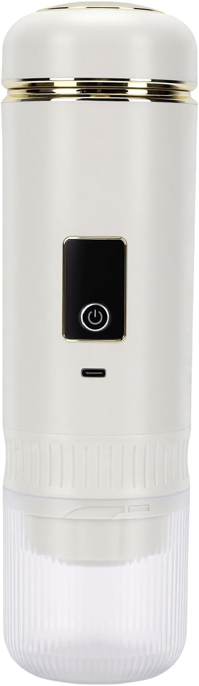 Portable Coffee Maker 200ML Rechargeable Cordless Self Heating Coffee Machine for Capsules Ground - Image 8