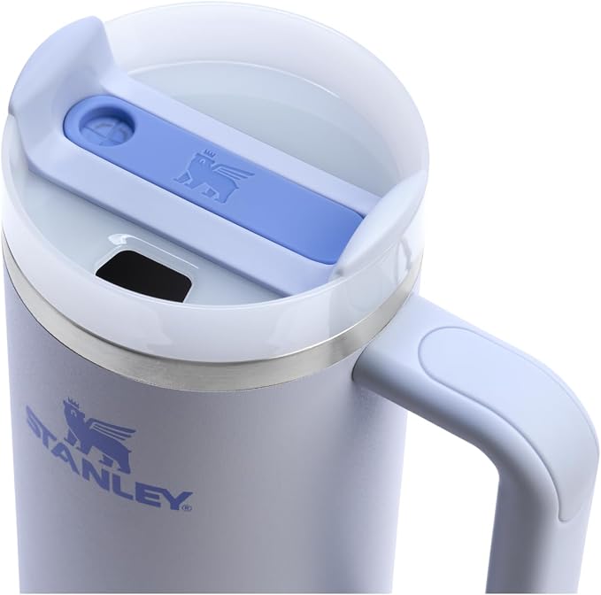 STANLEY Quencher H2.0 Flow State Tumbler, 30 oz, Dew Drop | Handle and Straw | 3-Position Lid | Cup Holder Compatible for Travel | Insulated Stainless Steel Cup | BPA-Free - Image 2