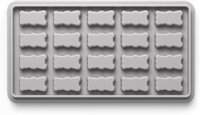 LĒVO Gummy Bear Silicone Candy Molds - Set of 2 Candy Mold Trays with Dividers & Snap On Lids - Make Your Own Gummy Bears - For Your LĒVO Infusion - Made from Non-Stick Food Grade Silicone - Image 2