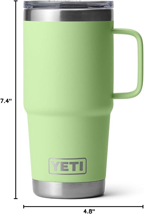 YETI Rambler 20 oz Travel Mug, Stainless Steel, Vacuum Insulated with Stronghold Lid - Image 9