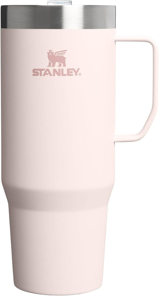 STANLEY The Everyday Suburban Mug | 30 oz | Drink Through Lid | Cup for Coffee, Tea and Drinks | Insulated Stainless Steel Coffee Mug | BPA-Free | Rose Quartz by Unknown