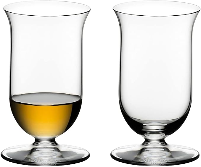 Riedel Vinum Single Malt Whisky Glasses, Dishwasher Safe, Set of 2 6416/80 by Unknown