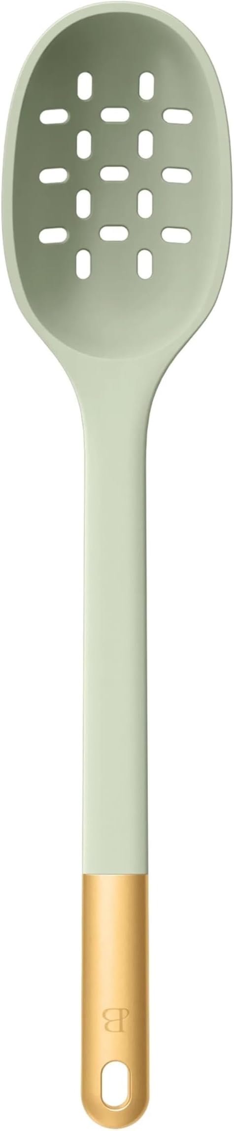Kitchen Utensil Set, 6-Piece Silicone Kitchen Utensil Set with Rotating Rack - Non-Scratch, Heat Resistant Tools & Gold Stainless Steel Handles (Light Green) - Image 5