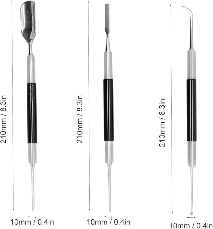 Pissente Coffee Latte Needle, Stainless Steel Latte Art Pen Set with 3 Unique Functions for Home Baristas, Precision for Fine Art Designs