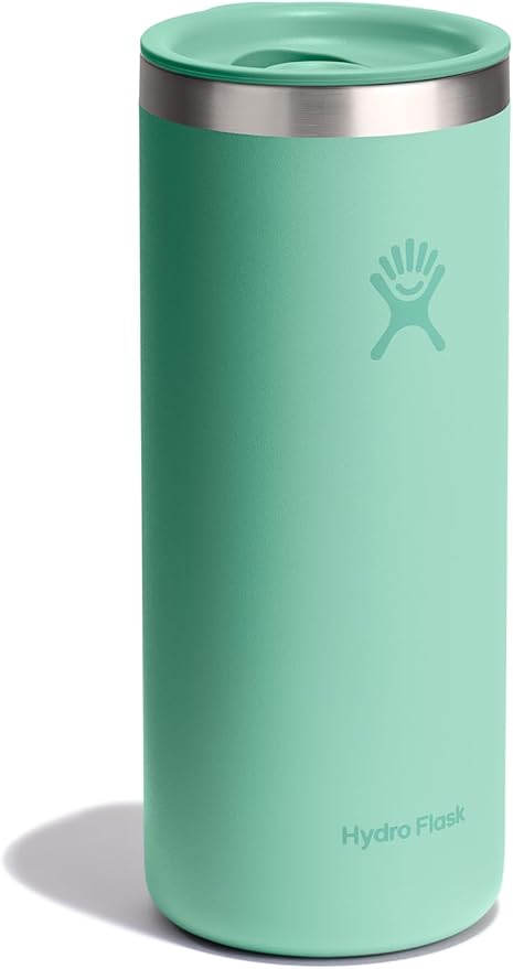 Hydro Flask Travel Coffee Cup – Insulated Stainless Steel, Non-Spill, Leak Proof To-Go Tumbler 20 Oz Mermaid Green - Image 2