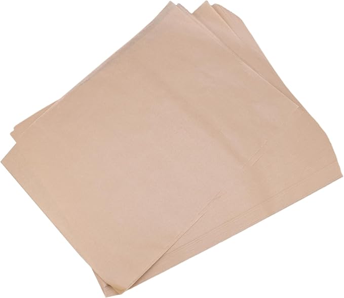 150pcs Greaseproof Parchment Paper Non Stick Baking Sheet 13.8x9.8 Inch Rectangle Paper Liner for Air Fryer Baking Fish Sticks Bread with Splatter Protection by JOINPAYA